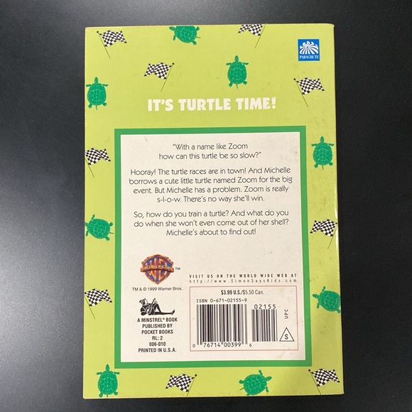Full House Michelle #25: The Fastest Turtle in the West - Paperback Novel - Picture 2 of 12